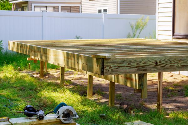 Elevated Deck Installation in Brentwood