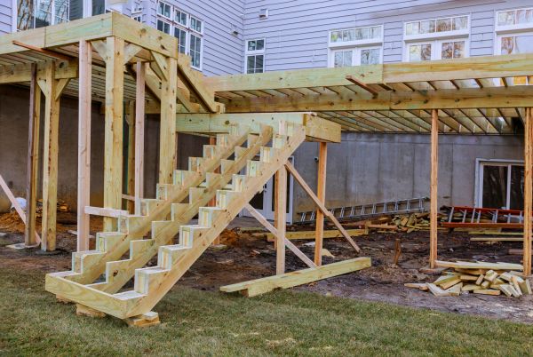 Deck Post Replacement in Brentwood