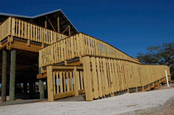 Wood Ramp Construction in Brentwood