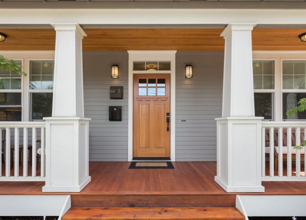 Cost of Wood Porch Construction in Brentwood