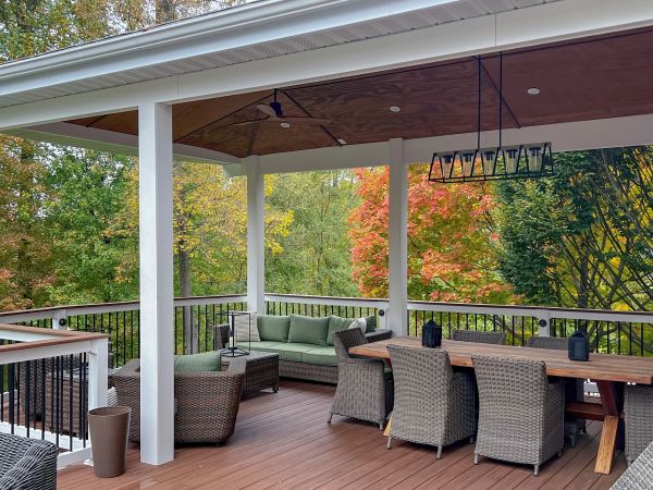 Deck Enclosure Construction in Brentwood
