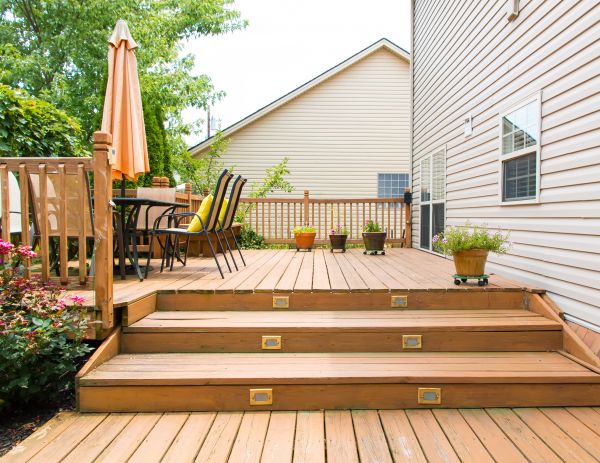 Wooden Patio Installation in Brentwood